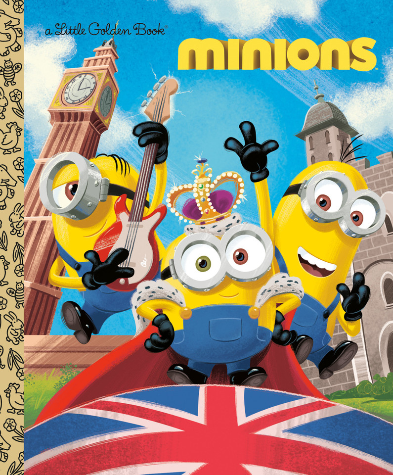 Minions Little Golden Book (Little Golden Book) book cover by Rachel Chlebowski