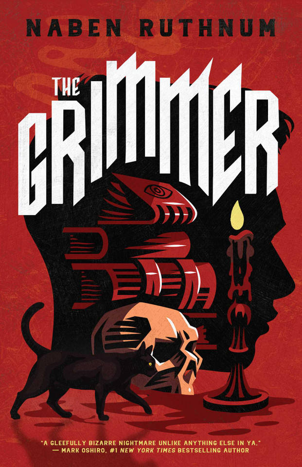 The Grimmer book cover by Naben Ruthnum