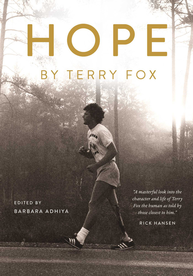 Hope by Terry Fox book cover by 