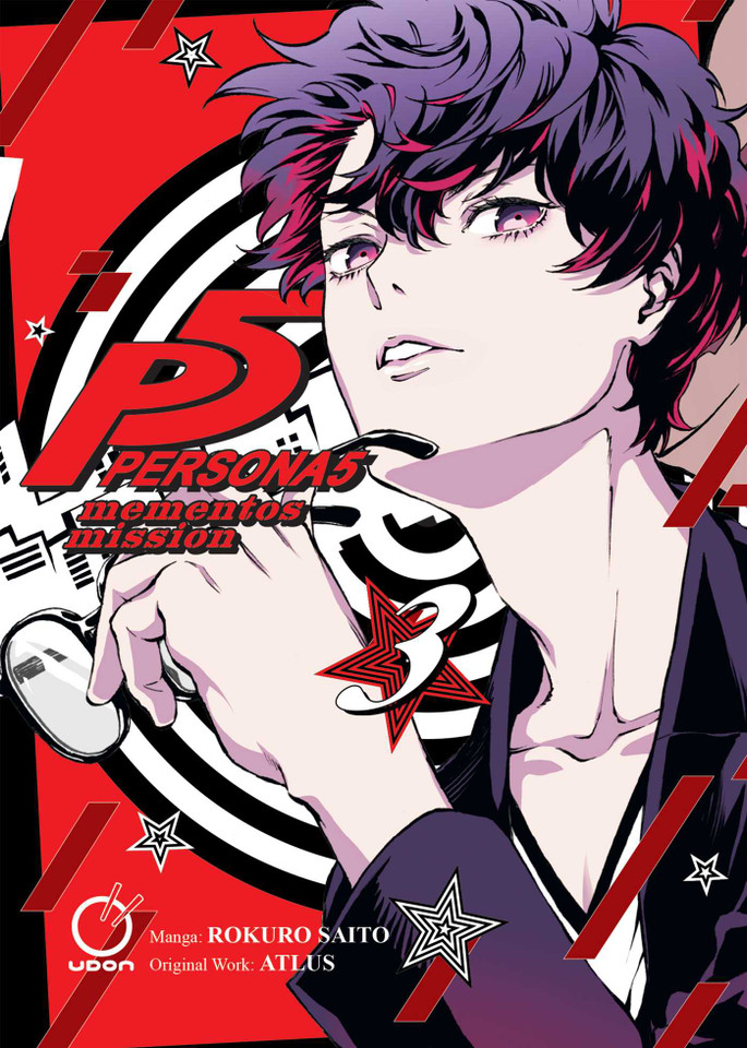 Persona 5: Mementos Mission Volume 3 (Persona 5: Mementos Mission) book cover by Rokuro Saito