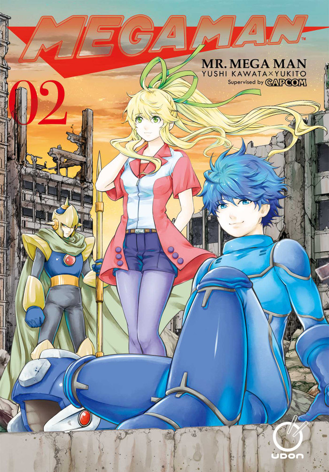 Mr. Mega Man Volume 2 (Mr. Mega Man) book cover by Yuushi Kawata