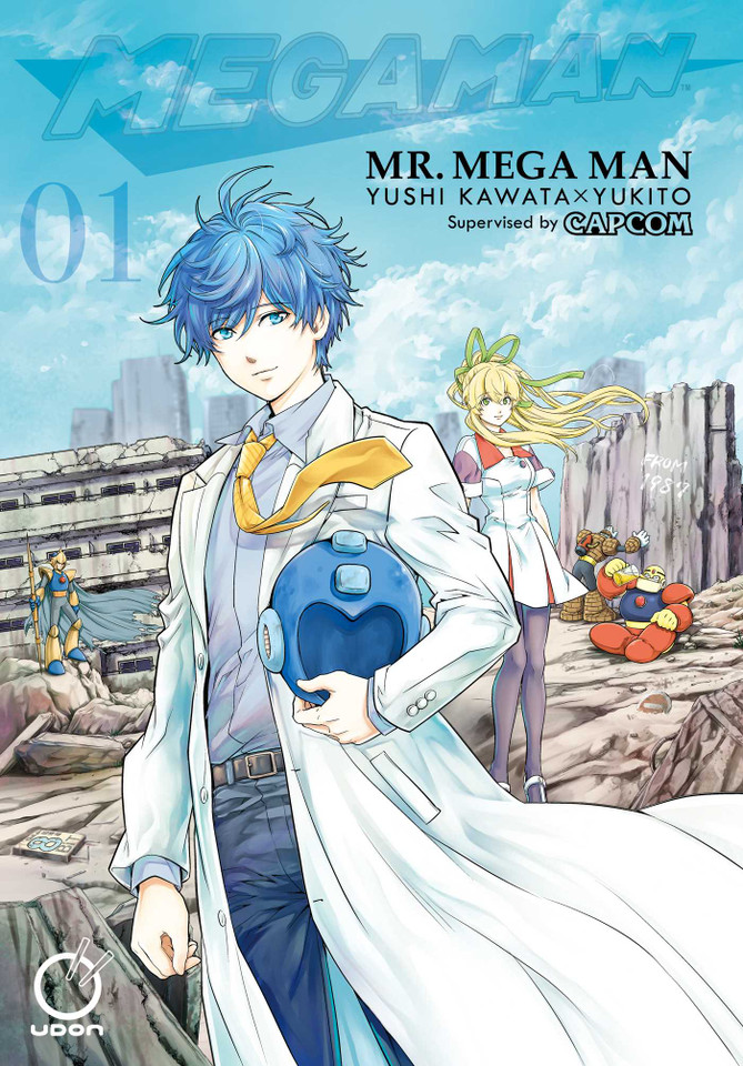 Mr. Mega Man Volume 1 (Mr. Mega Man) book cover by Yuushi Kawata