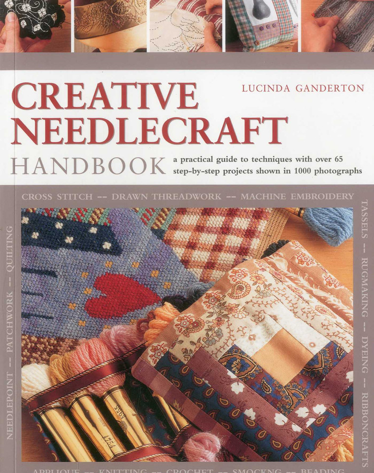 Creative Needlecraft Handbook book cover by Lucinda Ganderton