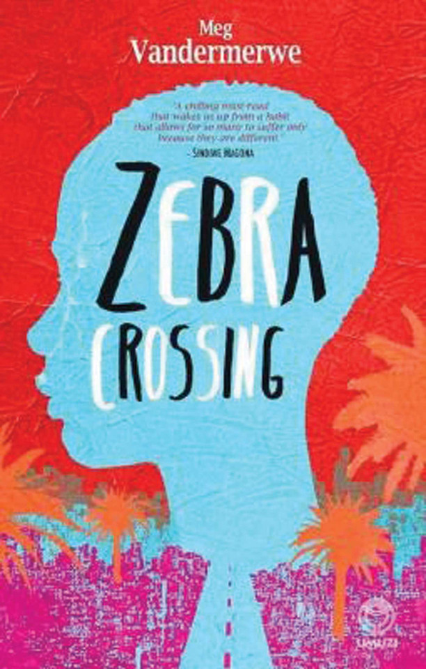 Zebra Crossing book cover by Meg Vandermerwe