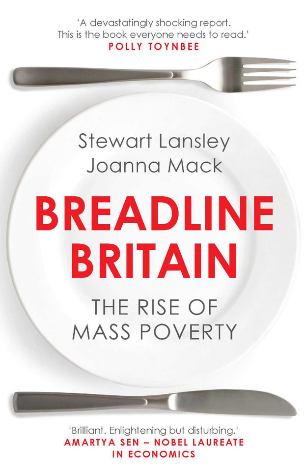 Breadline Britain: The Rise of Mass Poverty book cover by Stewart Lansley, Joanna Mack
