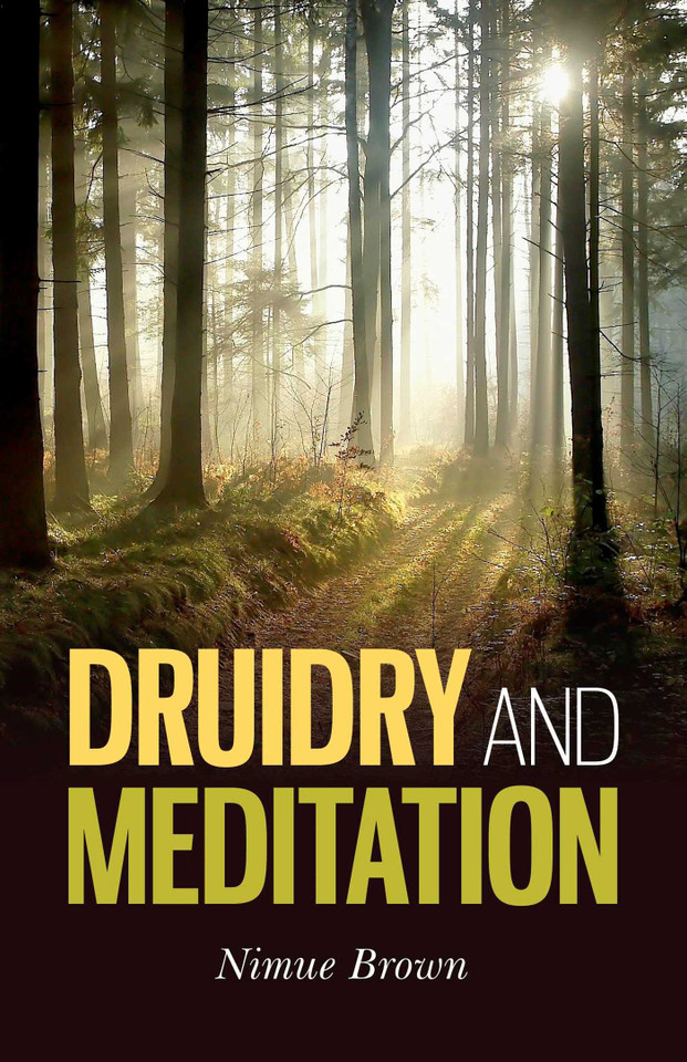 Druidry and Meditation book cover by Nimue Brown