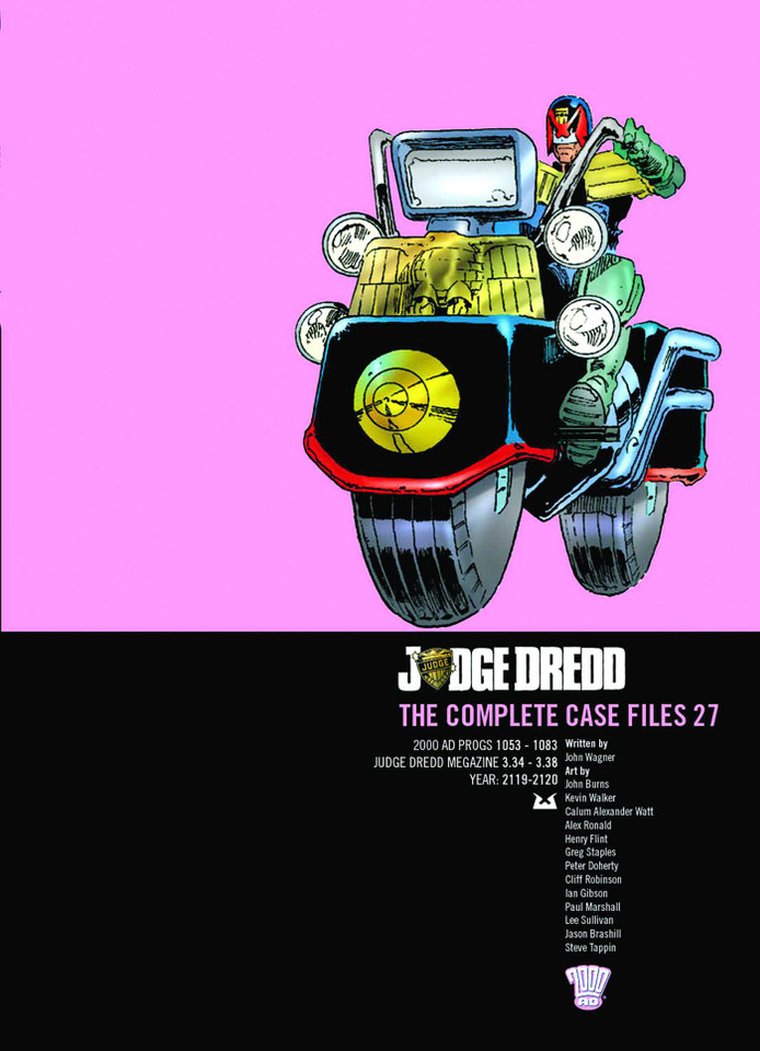Judge Dredd: The Complete Case Files 27 (Judge Dredd: The Complete Case Files) book cover by John Wagner