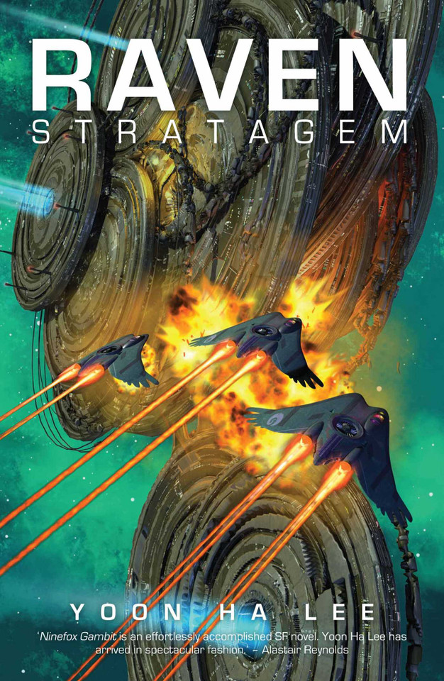 Raven Stratagem (The Machineries of Empire) book cover by Yoon Ha Lee