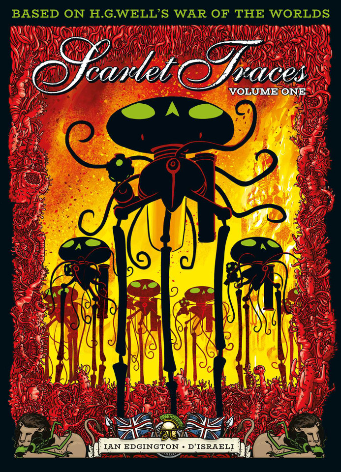 The Complete Scarlet Traces, Volume One (Scarlet Traces) book cover by Ian Edginton