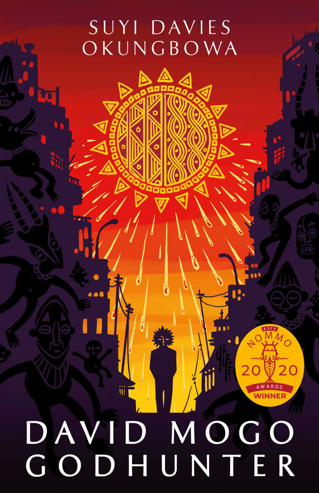 David Mogo Godhunter book cover by Suyi Davies Okungbowa