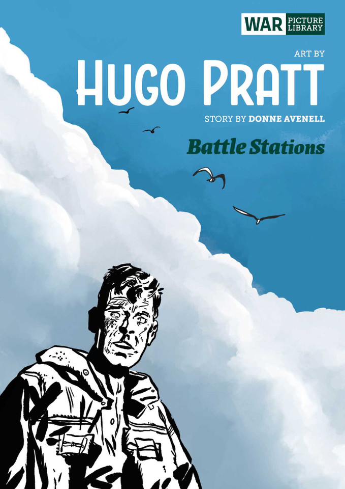 Battle Stations: War Picture Library book cover by Hugo Pratt, Don Avenall