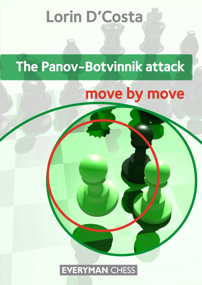 Panov-Botvinnik Attack book cover by Lorin D'Costa