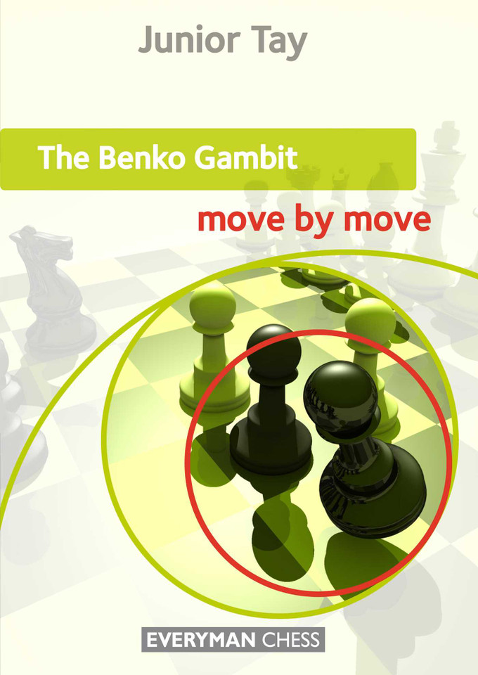 Benko Gambit: Move by Move book cover by Junior Tay