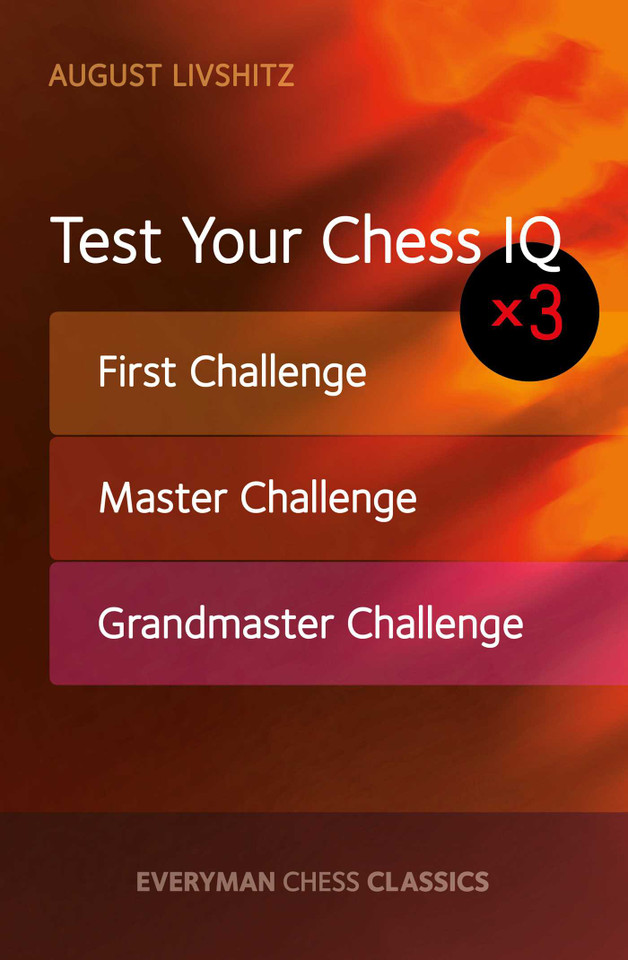 Test Your Chess IQ book cover by August Livshitz