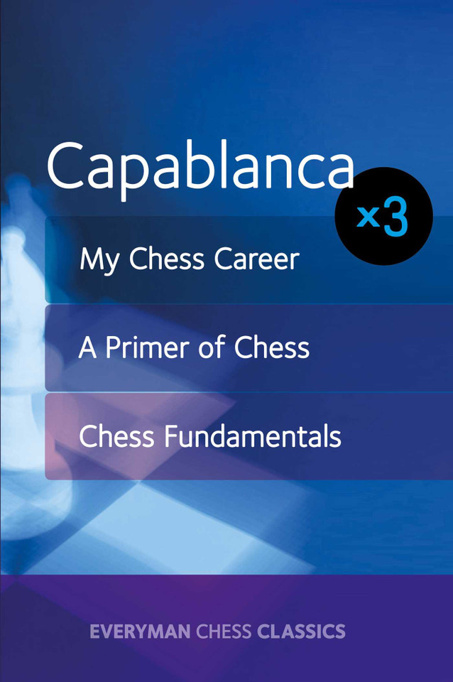 Capablanca x3 book cover by José Capablanca