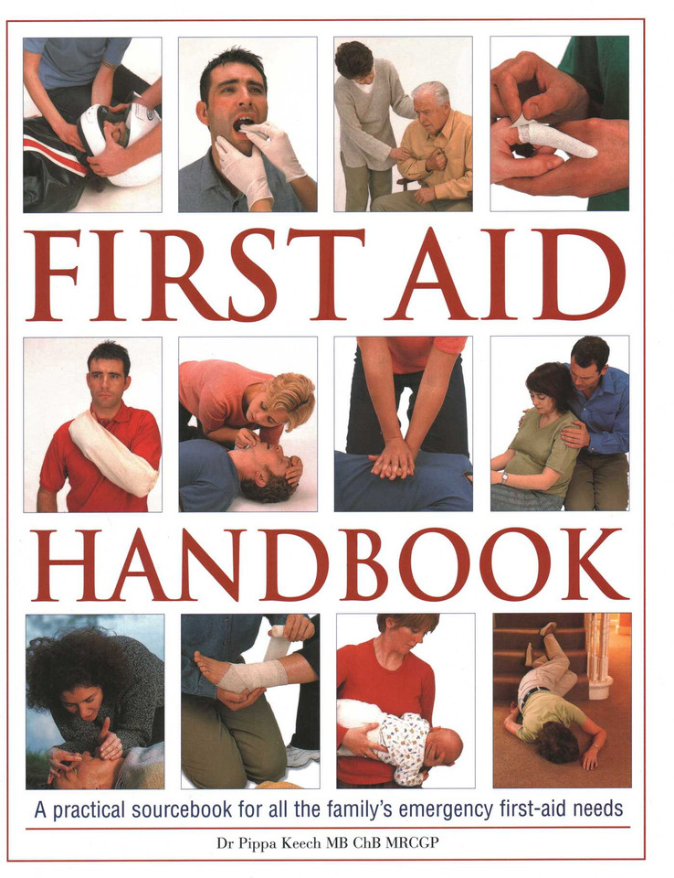First Aid Handbook book cover by Pippa Keech