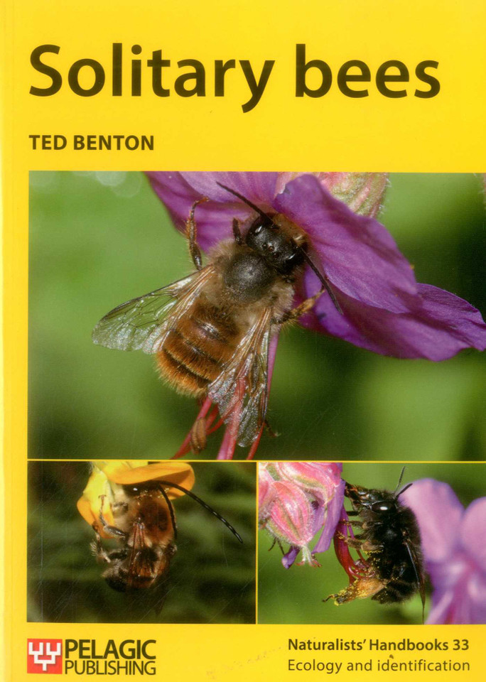 Solitary Bees book cover by Ted Benton
