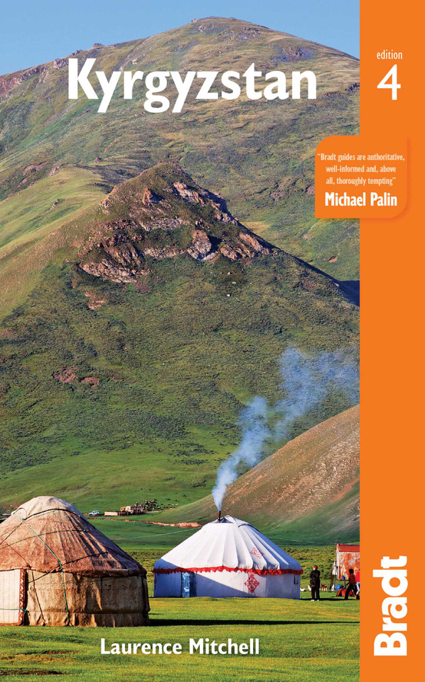 Kyrgyzstan book cover by Laurence Mitchell