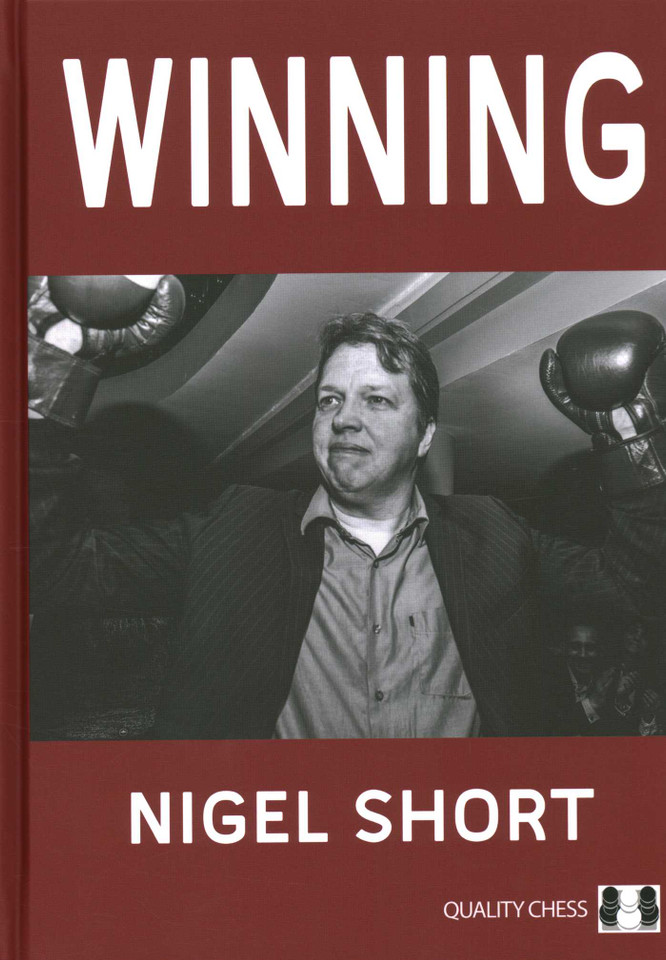 Winning book cover by Nigel Short