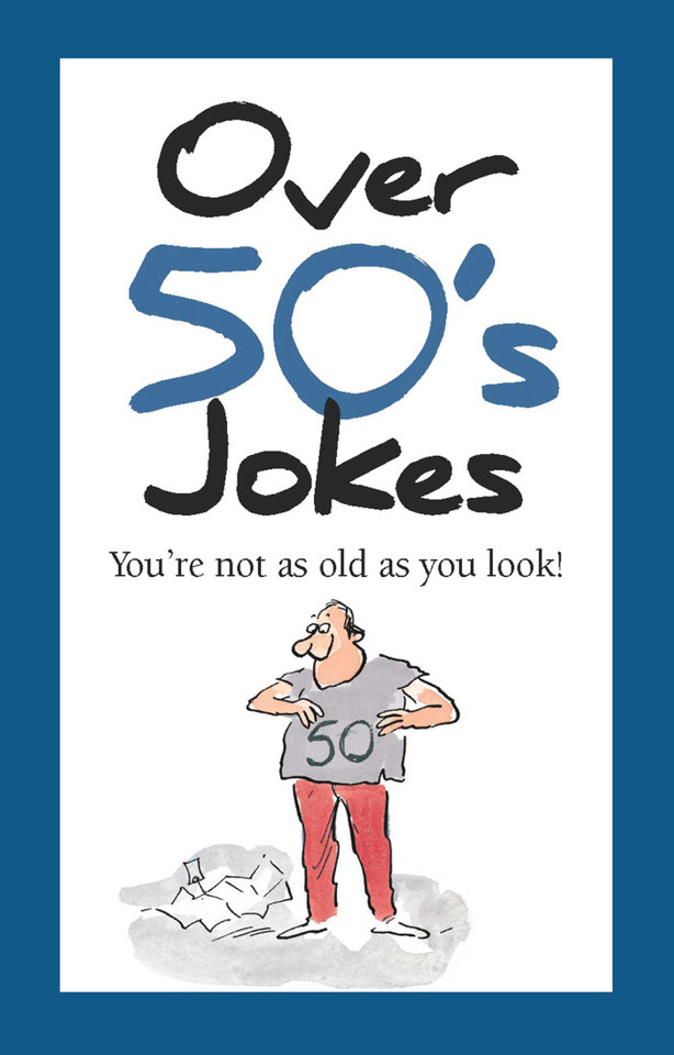Over 50's Jokes book cover by Helen Exley