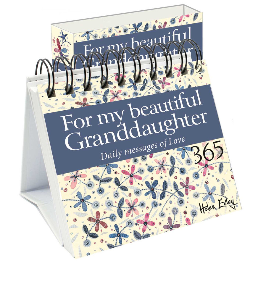 For My Beautiful Granddaughter: Daily Messages of Love (365 Great Days) book cover by Helen Exley