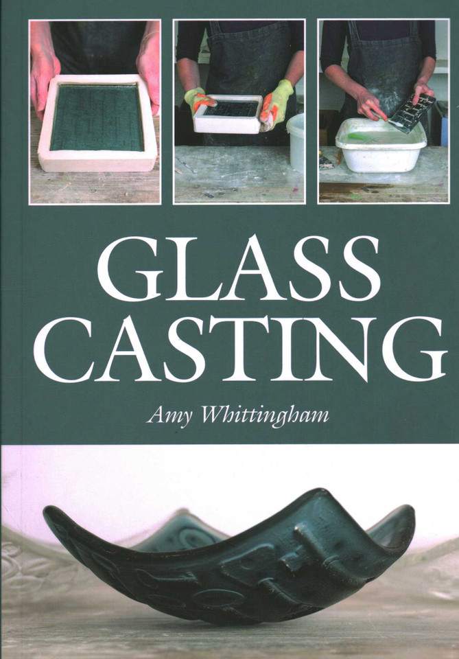 Glass Casting book cover by Amy Whittingham