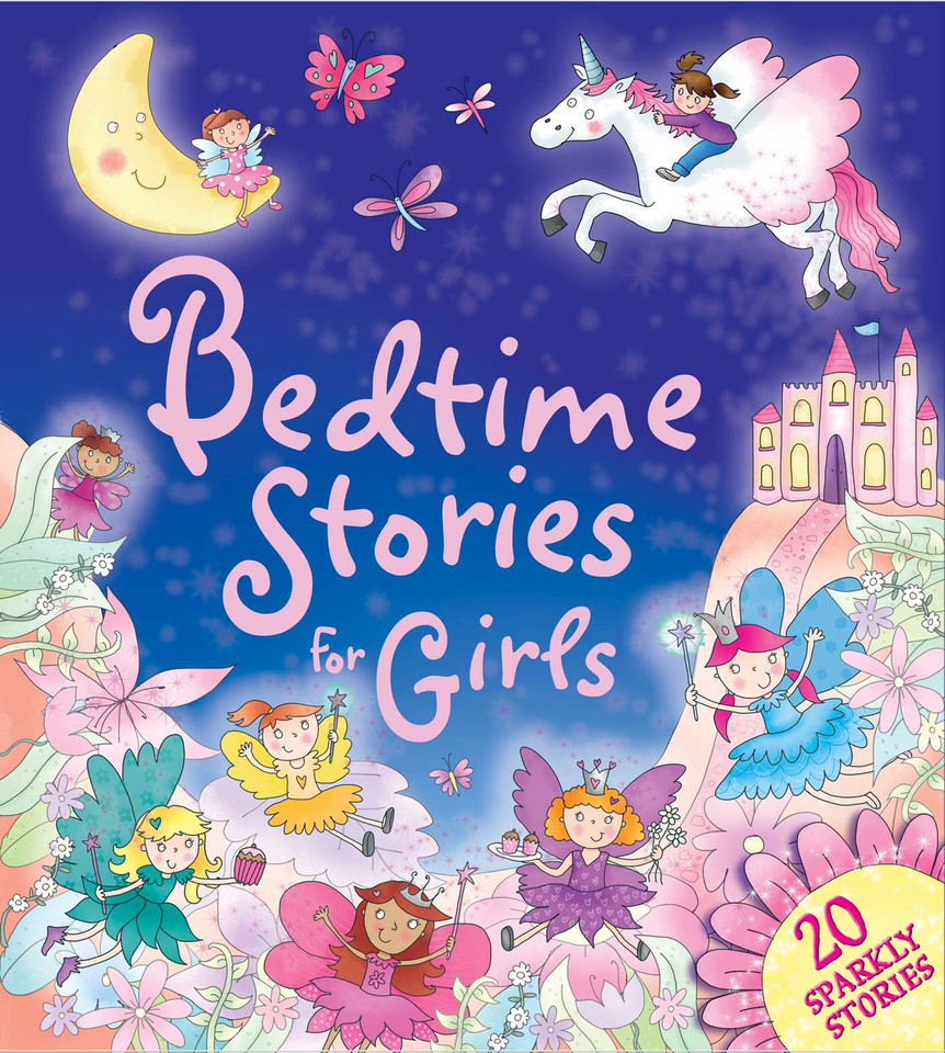 Bedtime Stories for Girls: 20 Sparkly Stories book cover by IglooBooks