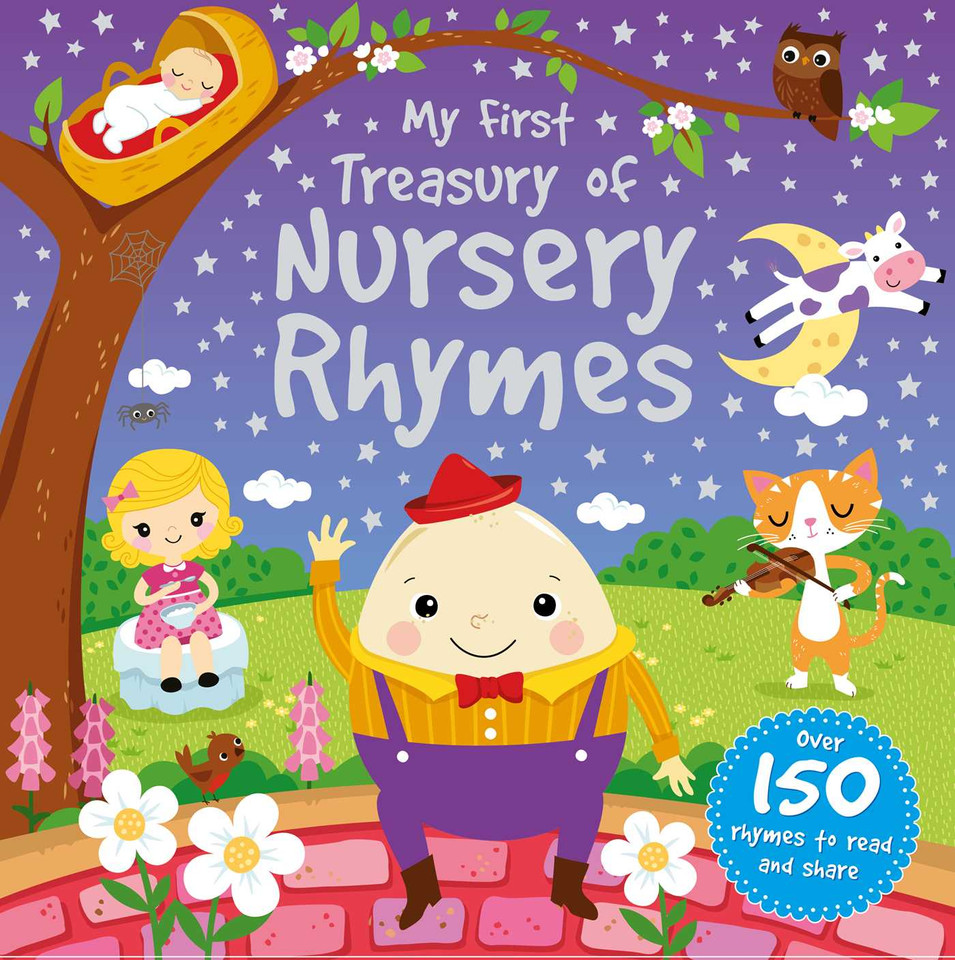 My First Treasury of Nursery Rhymes: Over 150 rhymes to read and share book cover by IglooBooks