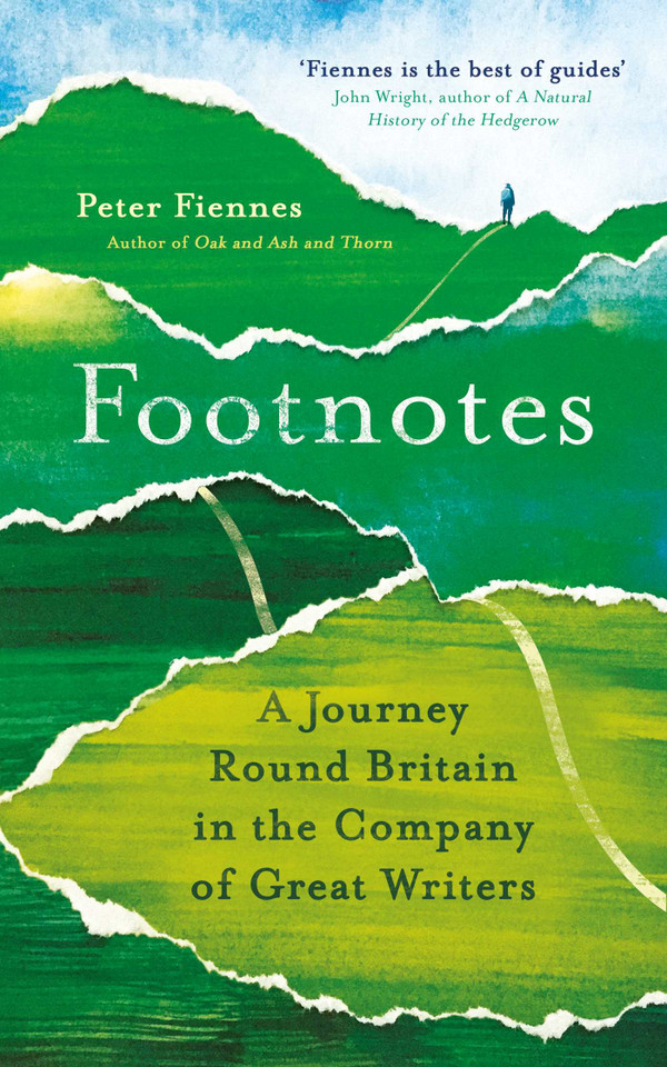 Footnotes: A Journey Round Britain in the Company of Great Writers book cover by Peter Fiennes