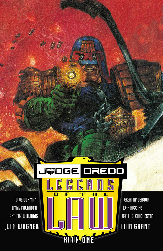 Judge Dredd: Legends of The Law: Book One (Judge Dredd) book cover by John Wagner, Alan Grant