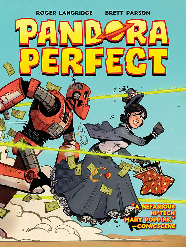 Pandora Perfect (Pandora Perfect) book cover by Roger Langridge