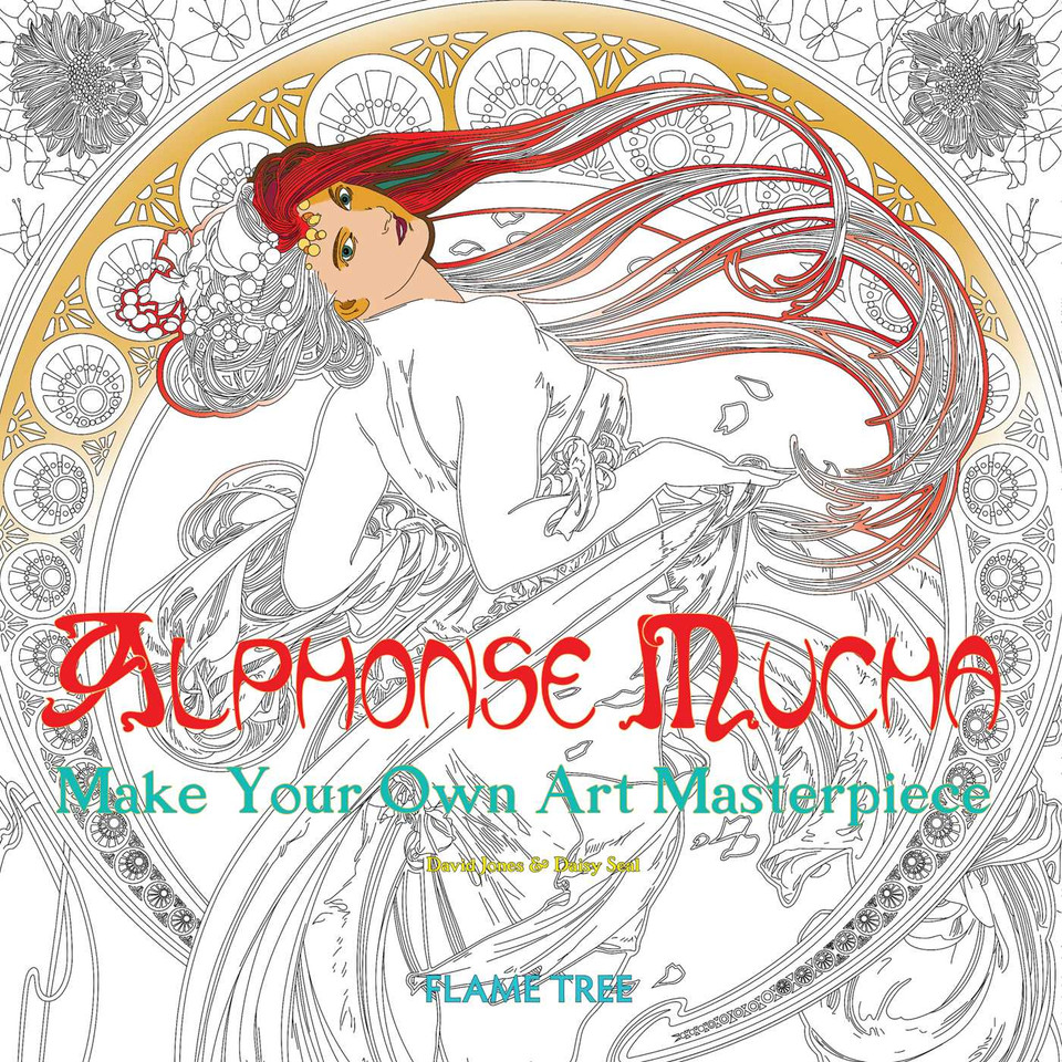Alphonse Mucha (Art Colouring Book): Make Your Own Art Masterpiece (Colouring Books) book cover by 