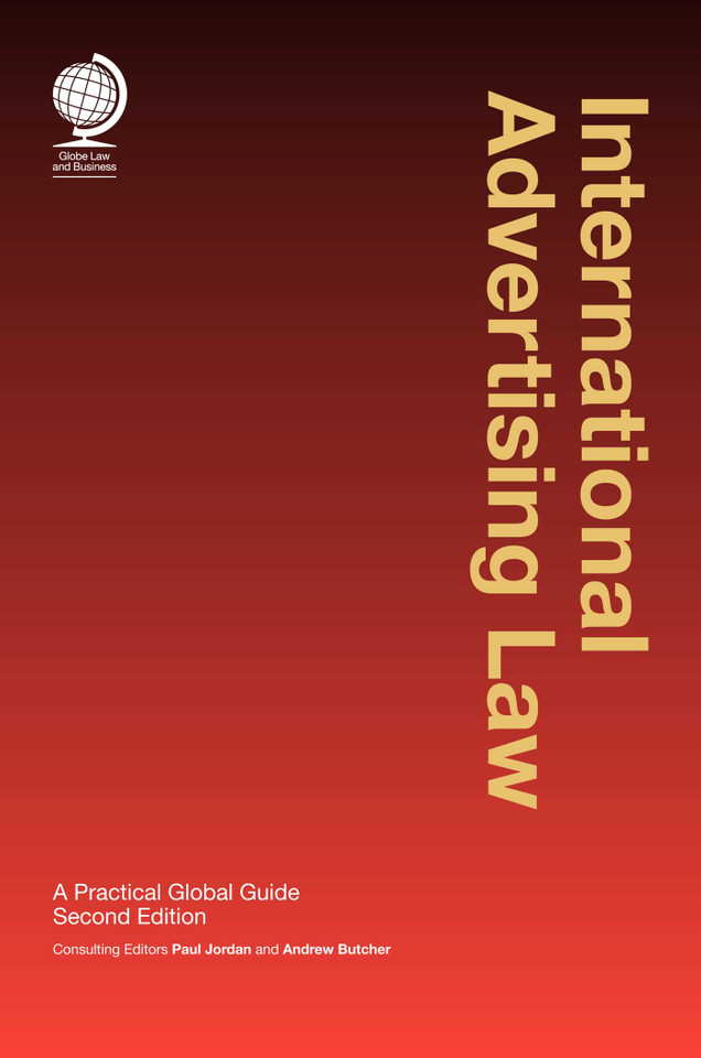 International Advertising Law: A Practical Global Guide book cover by 