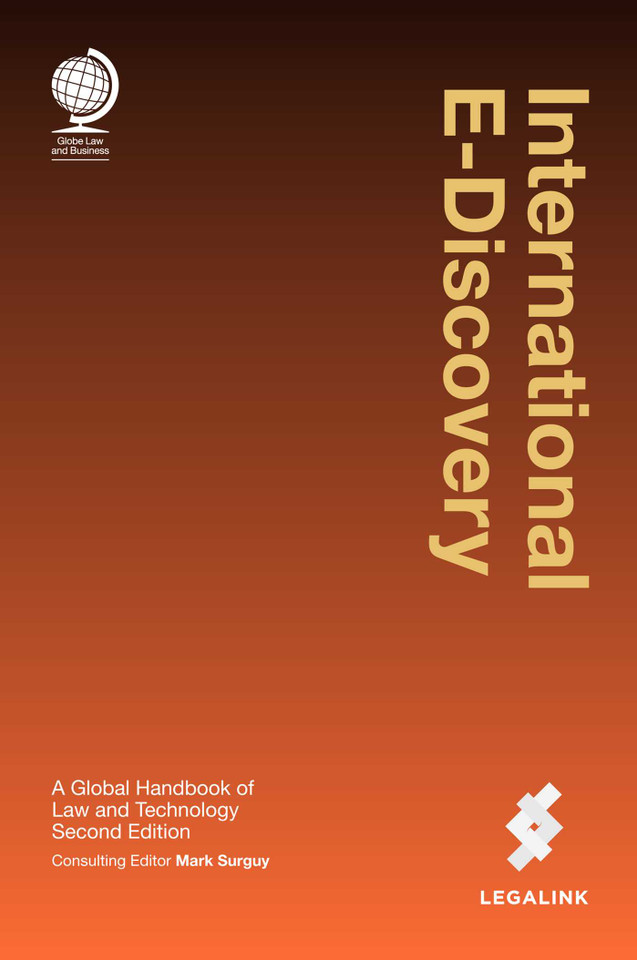 International E-Discovery: A Global Handbook of Law and Technology book cover by 