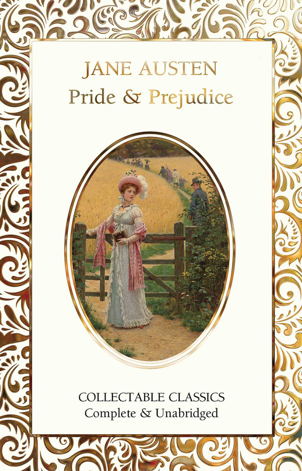 Pride and Prejudice (Flame Tree Collectable Classics) book cover by Jane Austen