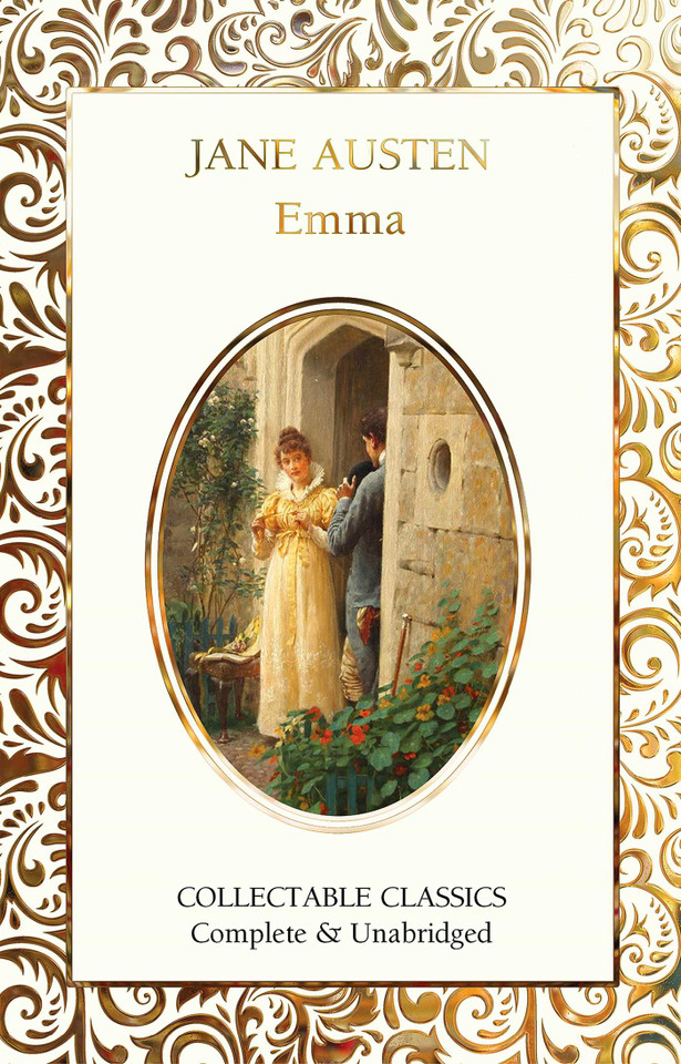 Emma (Flame Tree Collectable Classics) book cover by Jane Austen