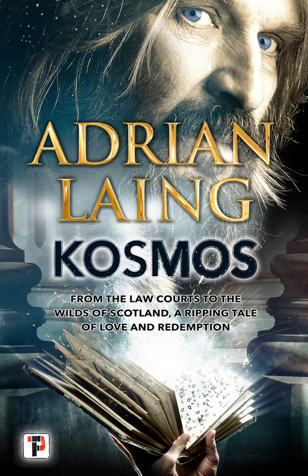 Kosmos book cover by Adrian Laing