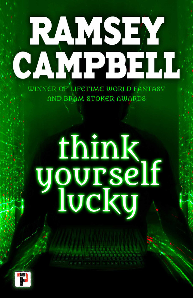 Think Yourself Lucky book cover by Ramsey Campbell