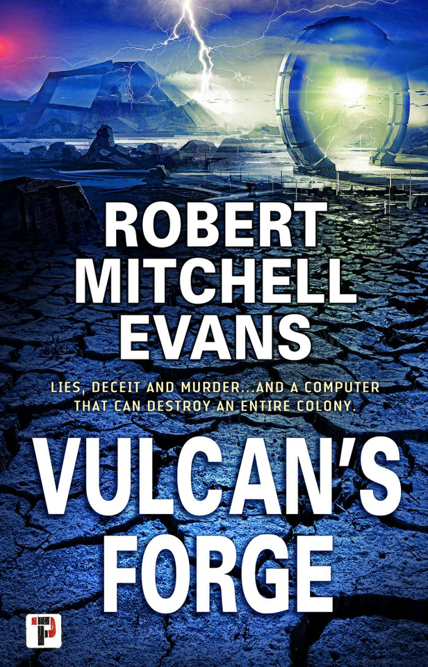 Vulcan's Forge book cover by Robert Mitchell Evans