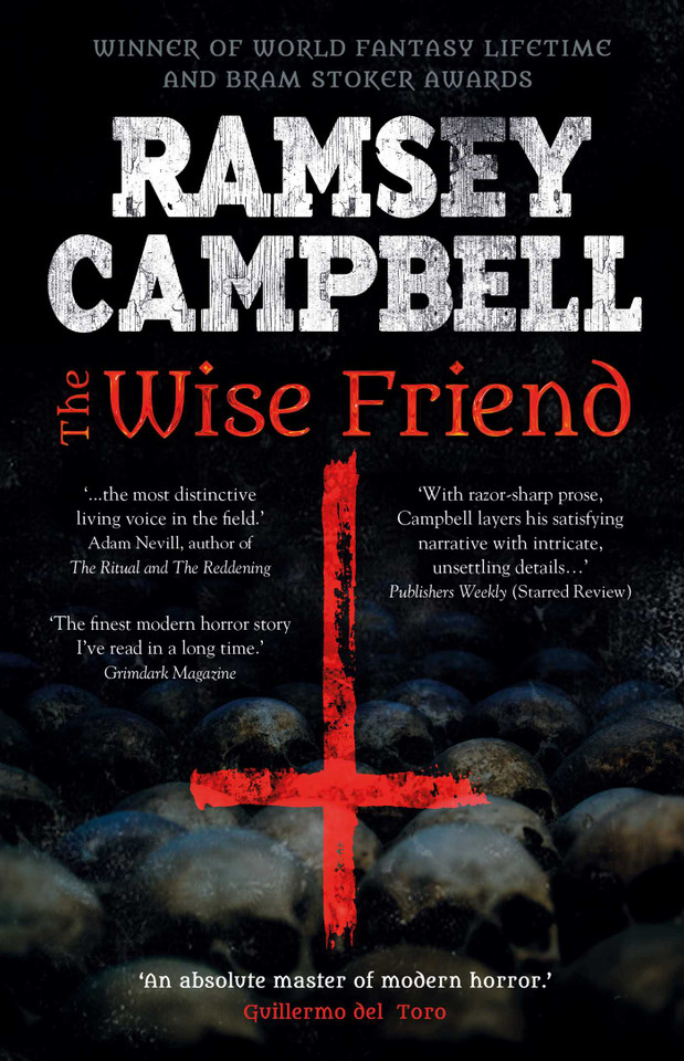 The Wise Friend book cover by Ramsey Campbell