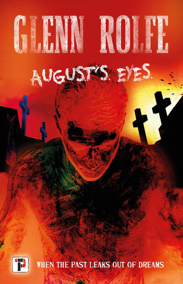 August's Eyes book cover by Glenn Rolfe
