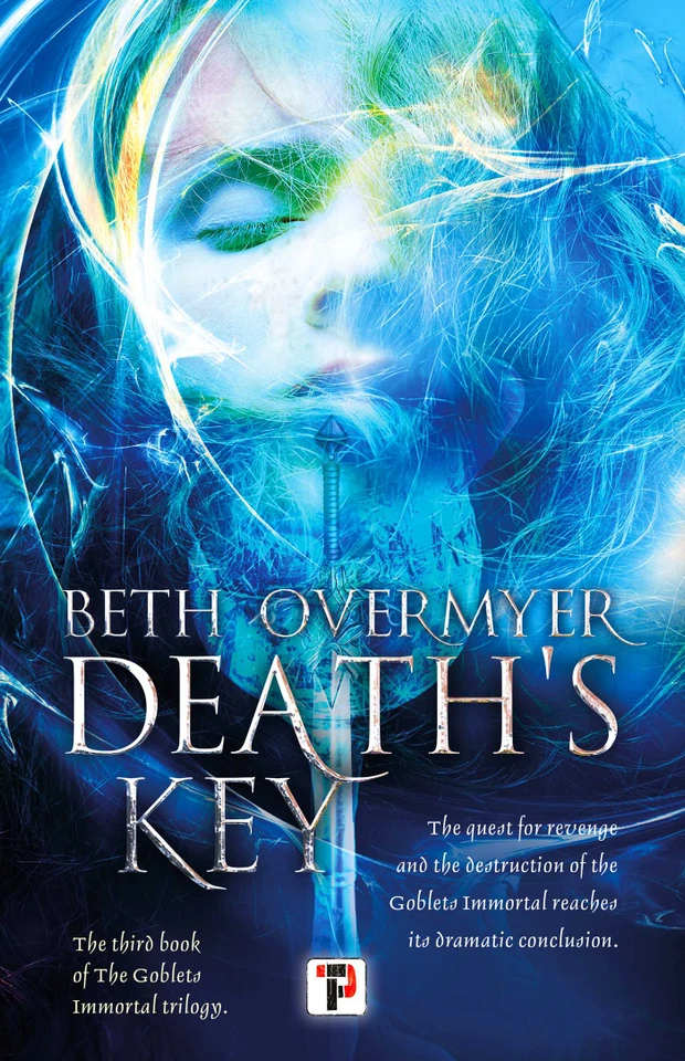 Death's Key (The Goblets Immortal) book cover by Beth Overmyer