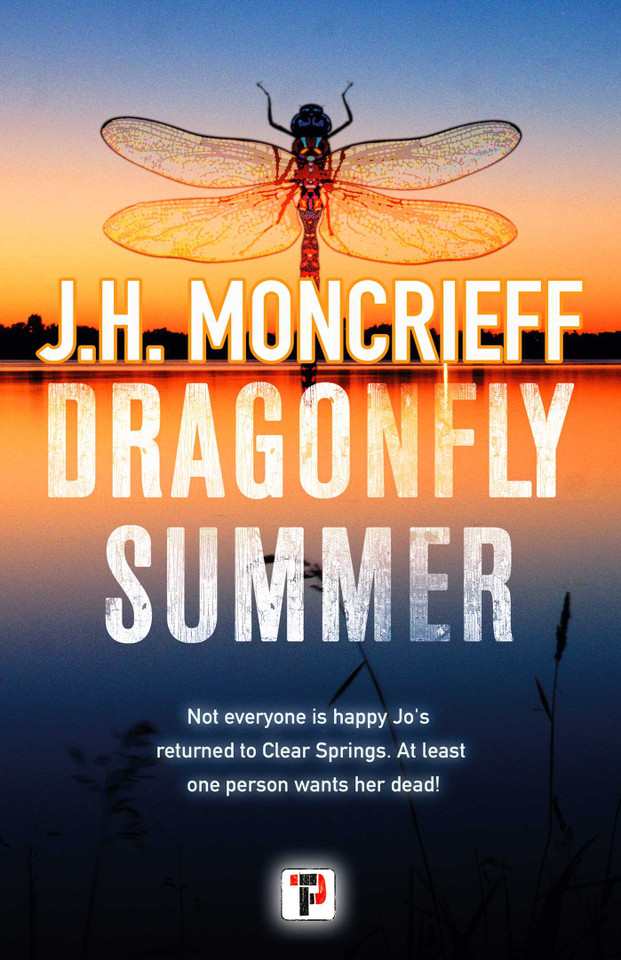 Dragonfly Summer book cover by J.H. Moncrieff