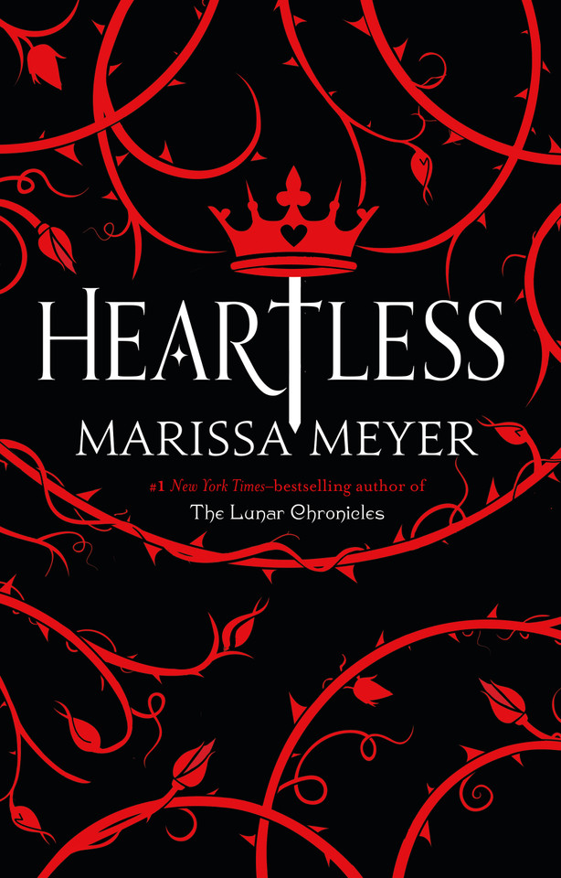 Heartless book cover by Marissa Meyer