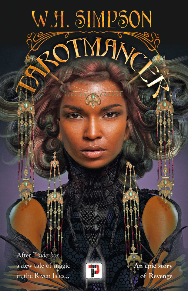 Tarotmancer (Tales from the Riven Isles) book cover by W.A. Simpson
