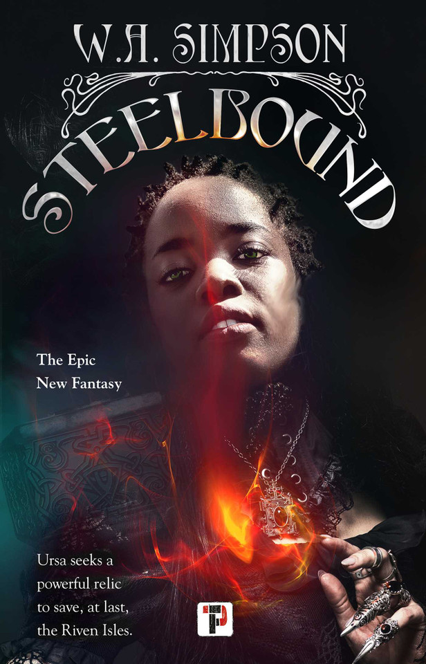 Steelbound (Tales from the Riven Isles) book cover by W.A. Simpson