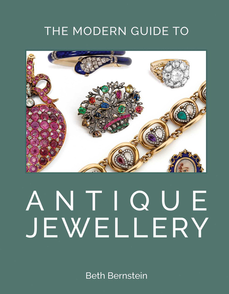 The Modern Guide to Antique Jewellery book cover by Beth Bernstein