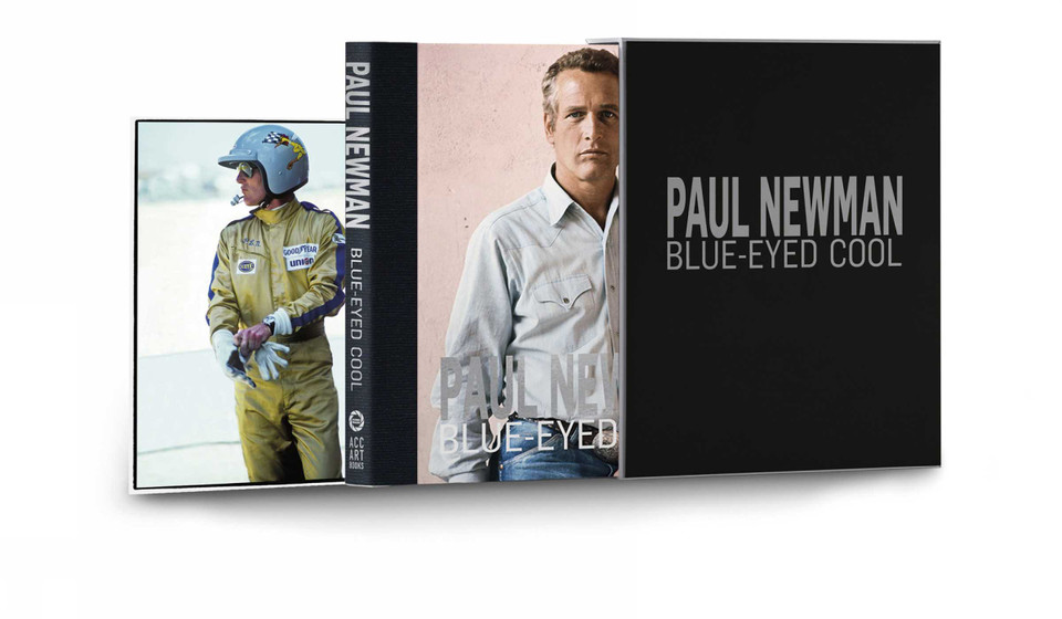 Paul Newman: Blue-Eyed Cool, Deluxe, Al Satterwhite (ACC Collector's Editions) book cover by James Clarke