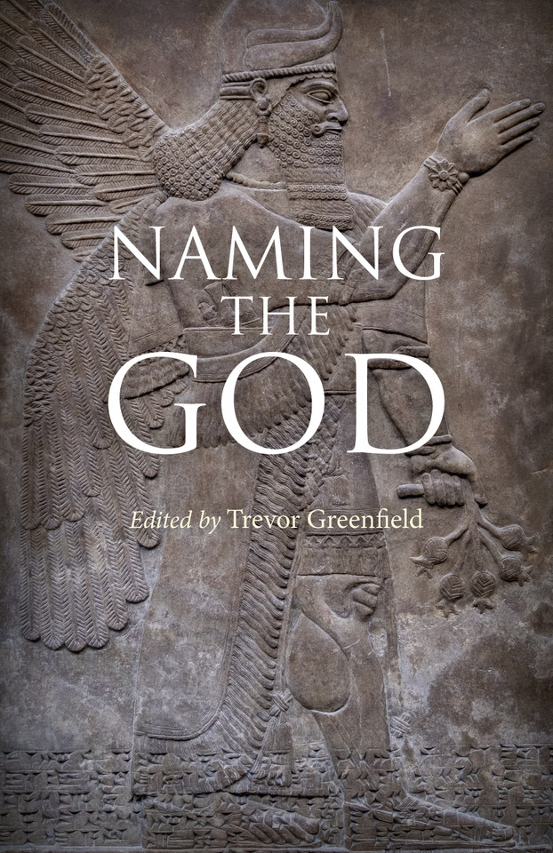 Naming the God book cover by Trevor Greenfield