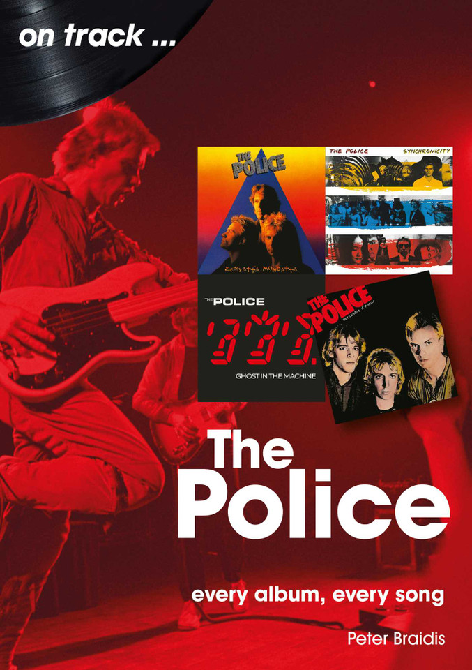 The Police: every album every song book cover by Peter Braidis
